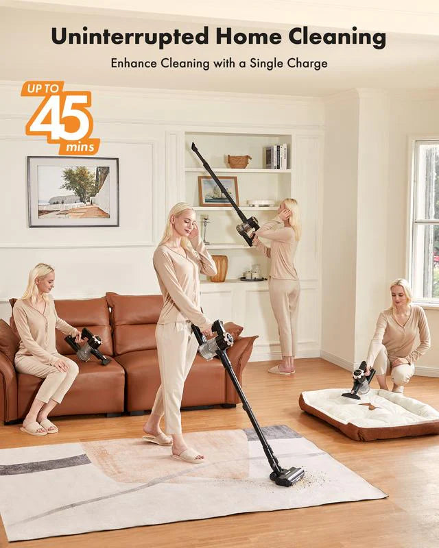 8 in 1 lightweight cordless vacuum